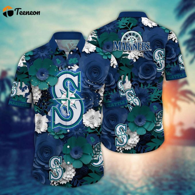 Mlb Seattle Mariners Hawaiian Shirt Diamond Dreams For Sport Fan 1