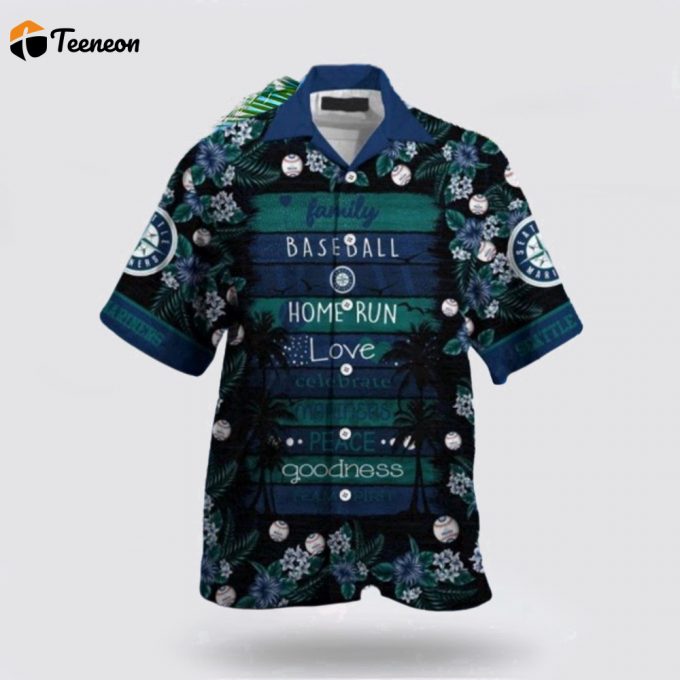 Mlb Seattle Mariners Hawaiian Shirt Discover The Unique Essence Of Summer For Fans 1