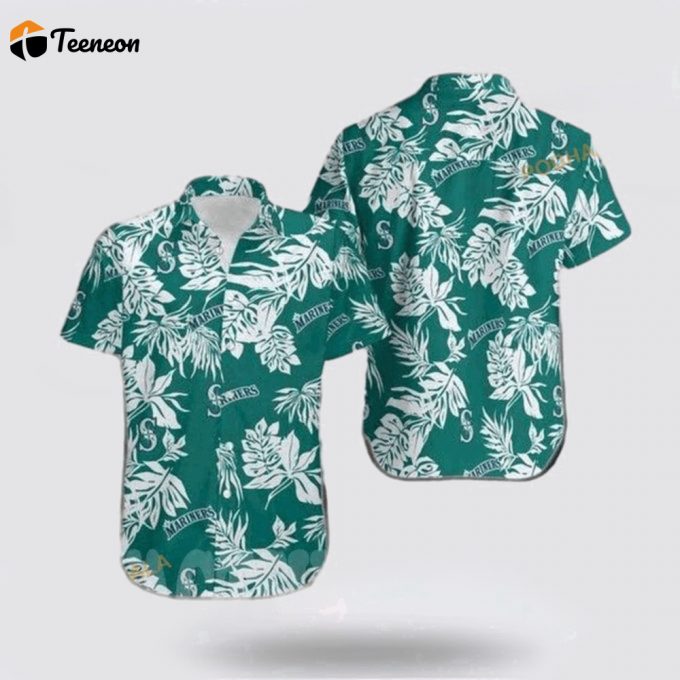 Mlb Seattle Mariners Hawaiian Shirt Free Your Spirit With Cool Coastal Fashion For Fans 1