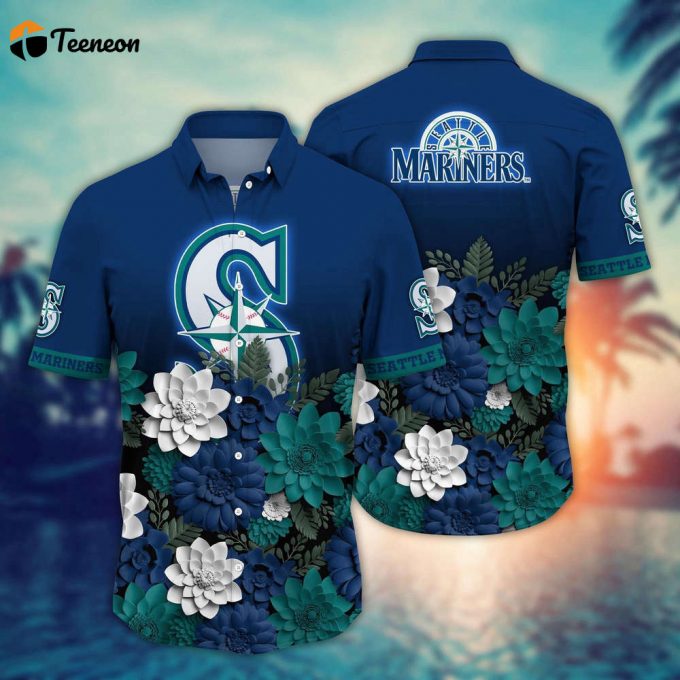 Mlb Seattle Mariners Hawaiian Shirt Hawaiian Heatwave For Sport Fan 1