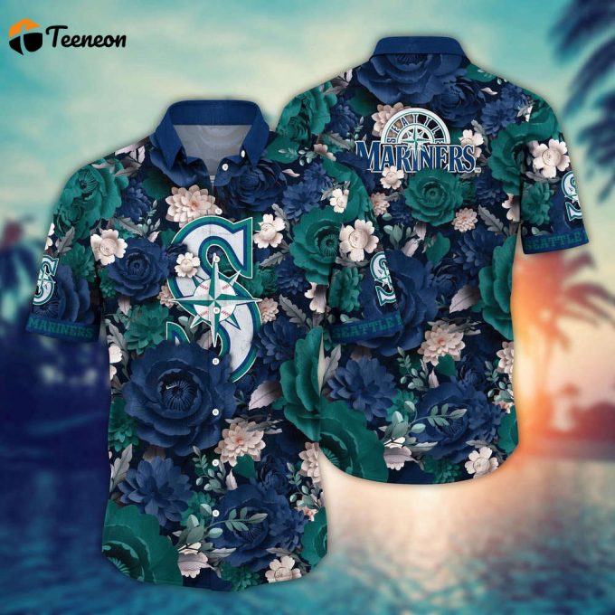 Mlb Seattle Mariners Hawaiian Shirt Home Run Style For Sport Fan 1