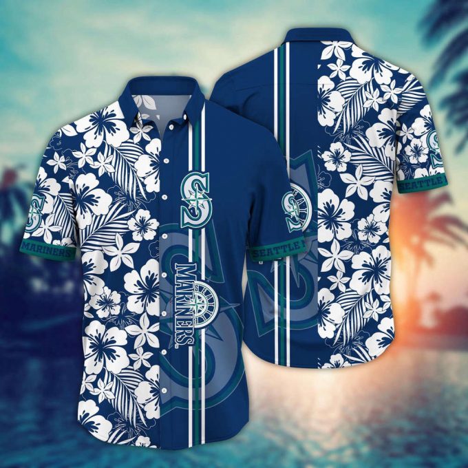 Mlb Seattle Mariners Hawaiian Shirt Swing Into Summer For Sports Fans 2