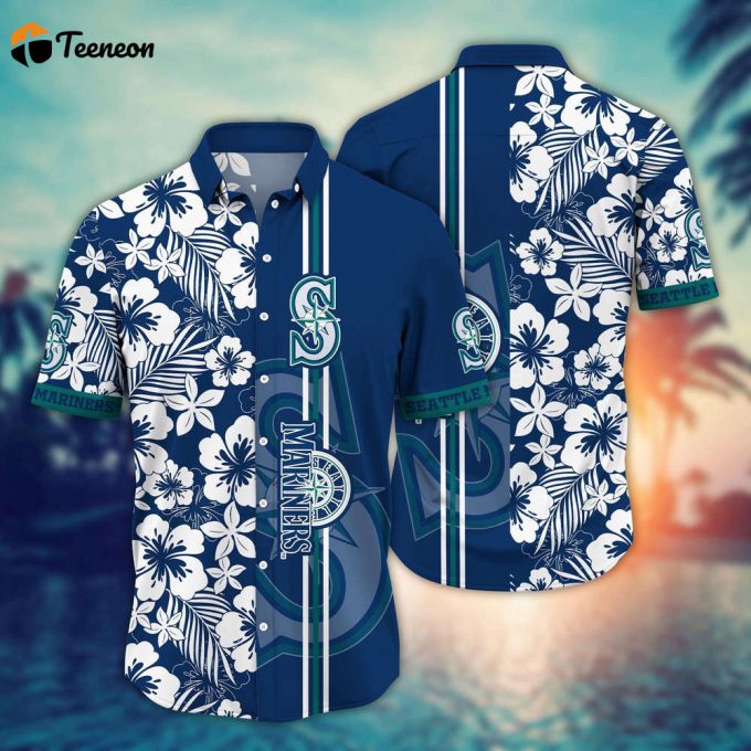 Mlb Seattle Mariners Hawaiian Shirt Swing Into Summer For Sports Fans 1