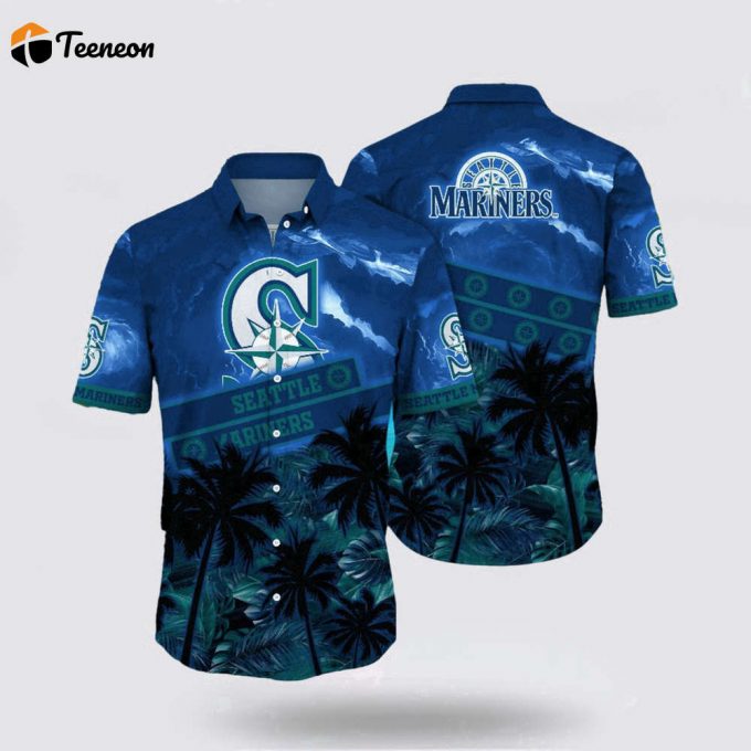 Mlb Seattle Mariners Hawaiian Shirt Welcome Summer Full Of Energy With Tropical Fashion Outfits For Fans 1