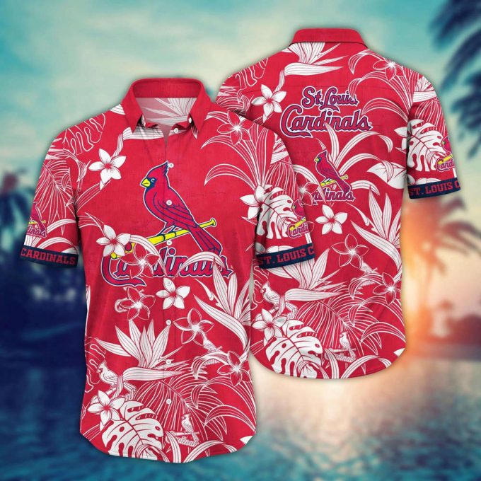 Mlb St. Louis Cardinals Hawaiian Shirt Breeze Through Summer Gift For Fans 2