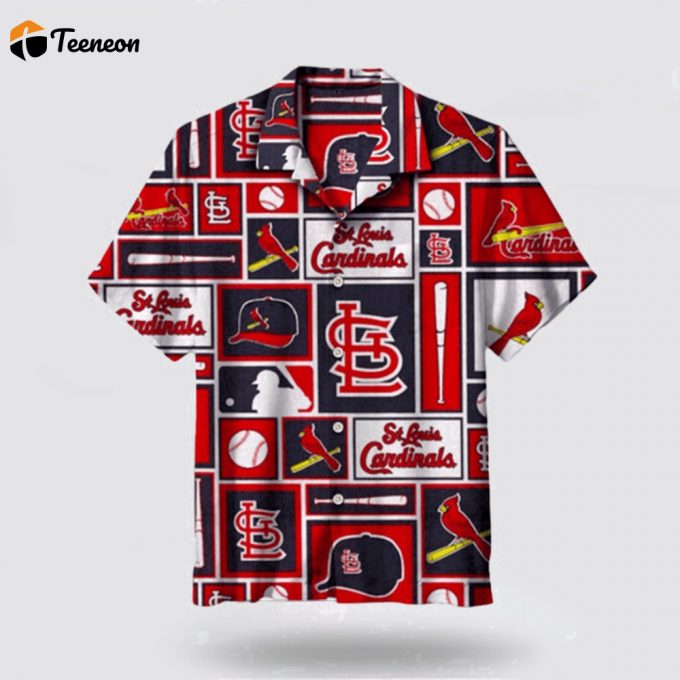 Mlb St Louis Cardinals Hawaiian Shirt Celebrate Summer In Style For Fans 1