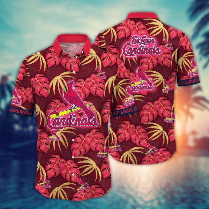 Mlb St. Louis Cardinals Hawaiian Shirt Floral Symphony Gift For Fans 2