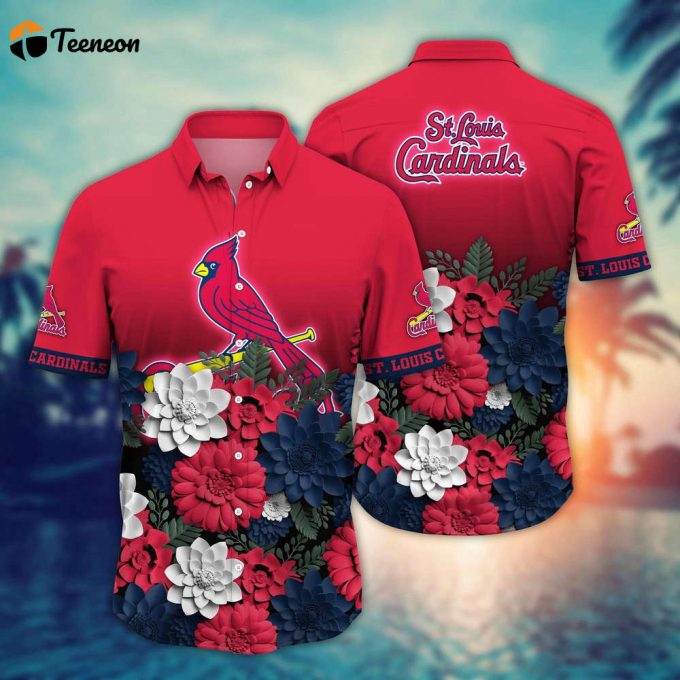 Mlb St Louis Cardinals Hawaiian Shirt Hawaiian Heatwave For Sport Fan 1