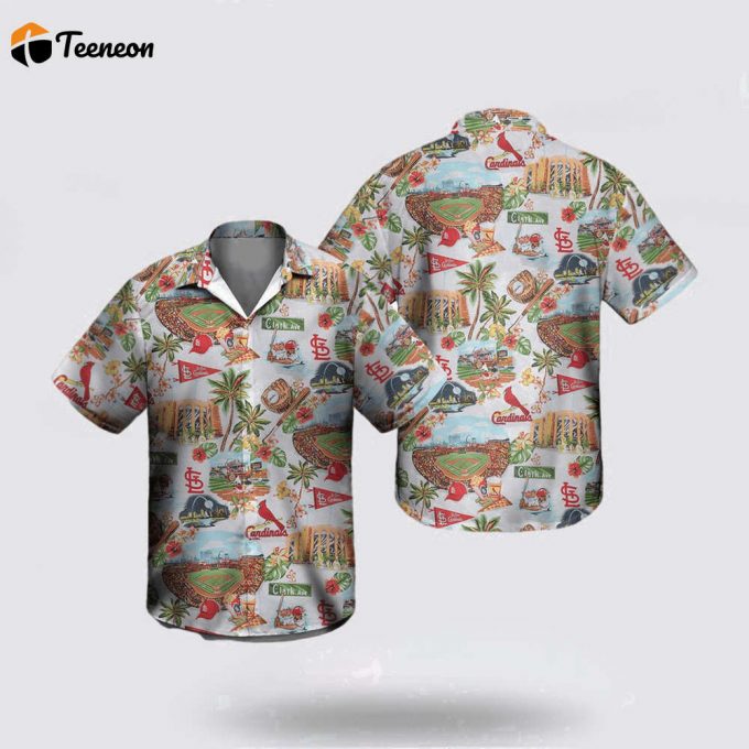 Mlb St Louis Cardinals Hawaiian Shirt Let Your Imagination Run Wild This Summer Wear For Fans 1