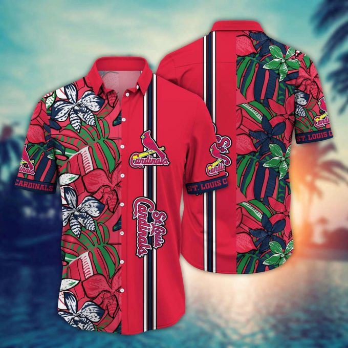 Mlb St. Louis Cardinals Hawaiian Shirt Summer Swirl Gift For Fans 2