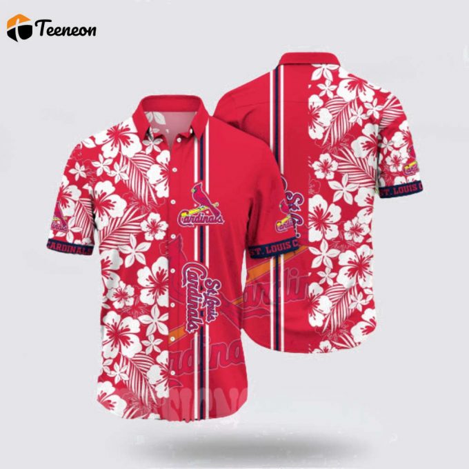 Mlb St Louis Cardinals Hawaiian Shirt The Perfect Combination Of Baseball For Fans 1