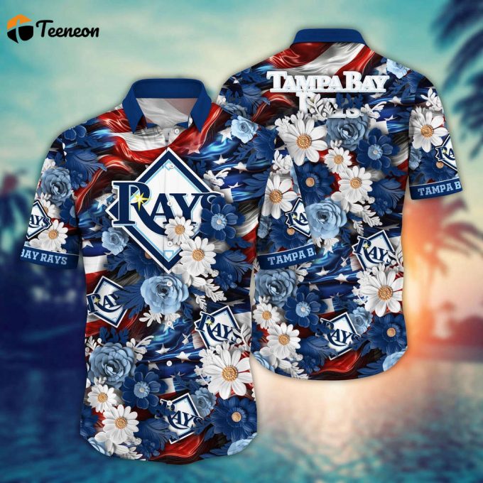 Mlb Tampa Bay Rays Hawaii Shirt Independence Day For Cool Fans 1