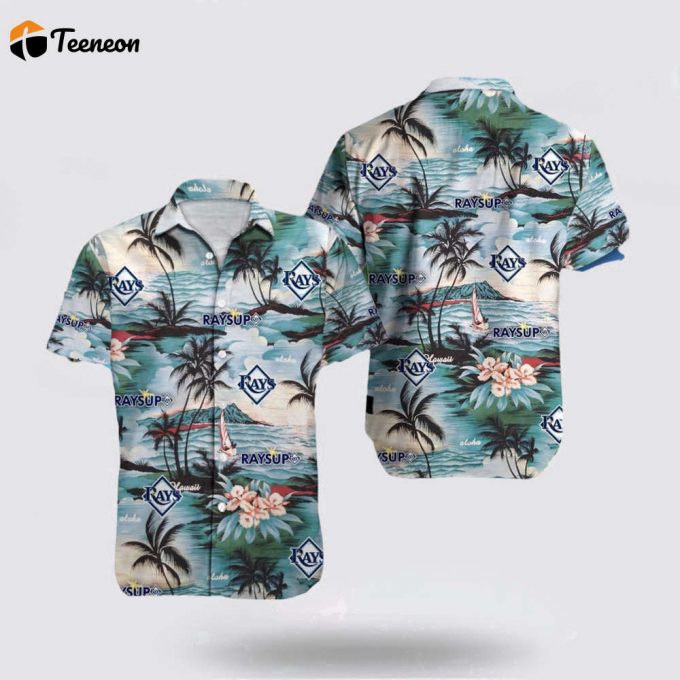 Mlb Tampa Bay Rays Hawaiian Shirt Explore Ocean Vibes With The Unique For Fans 1