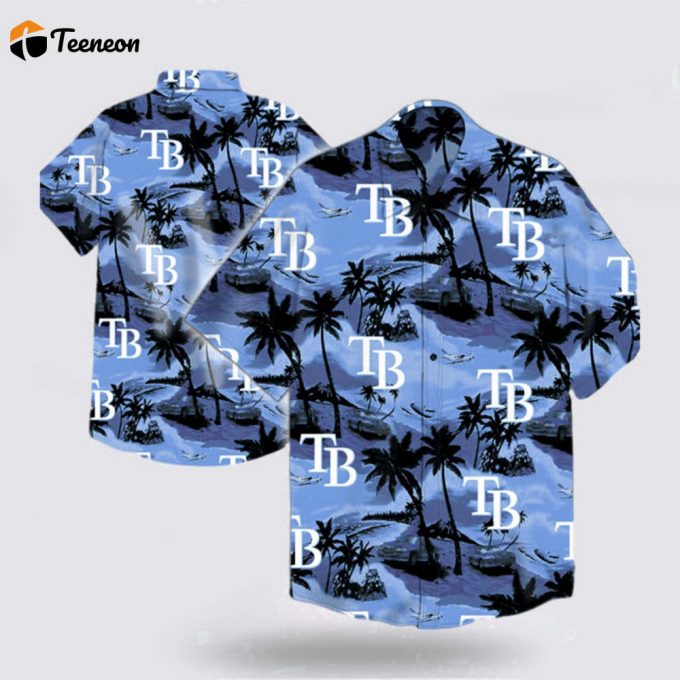 Mlb Tampa Bay Rays Hawaiian Shirt From The Tropics To Your Wardrobe For Fans 1