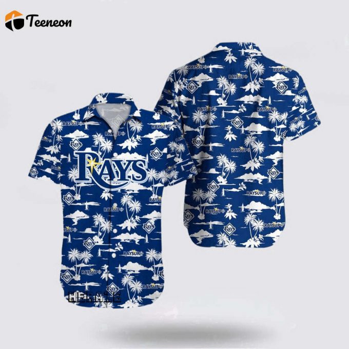 Mlb Tampa Bay Rays Hawaiian Shirt Immerse Yourself In The Sea Breeze For Fans 1