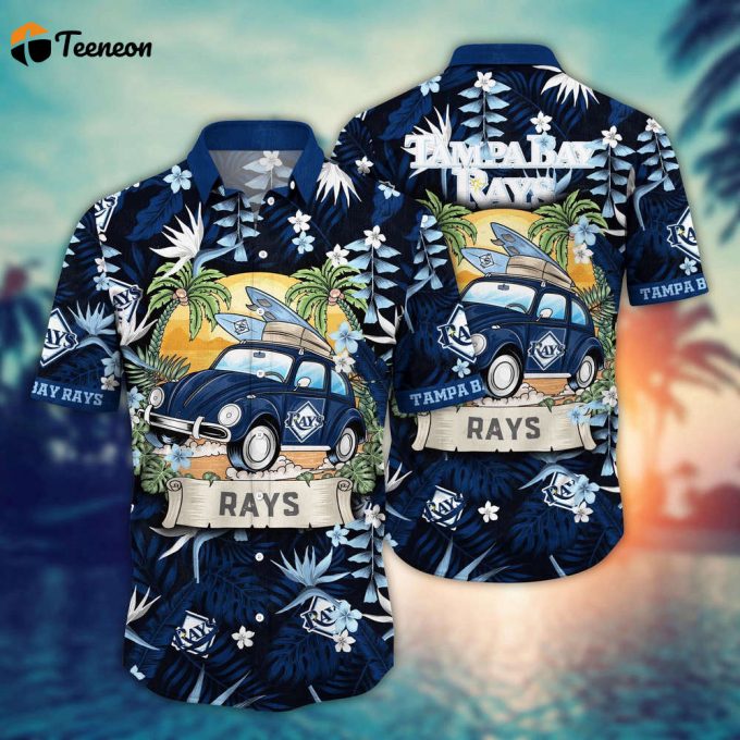 Mlb Tampa Bay Rays Hawaiian Shirt Summer Heatwave For Sports Fans 1