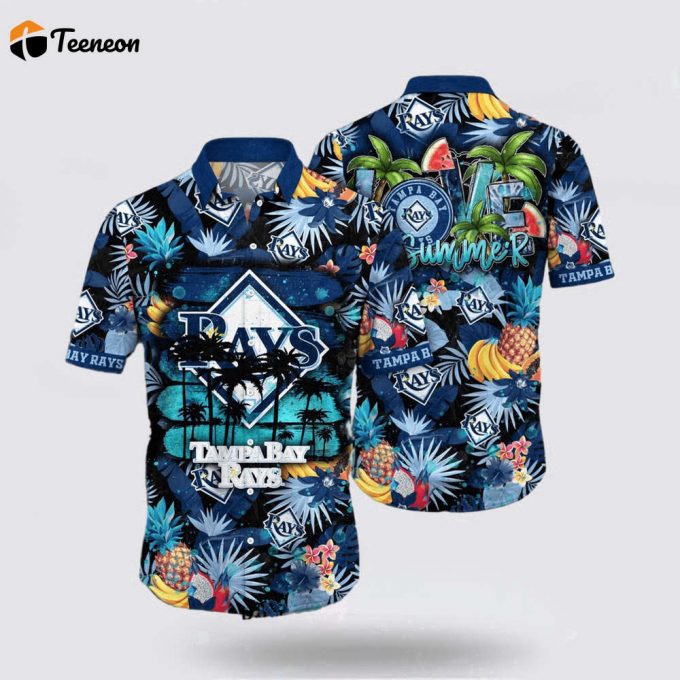 Mlb Tampa Bay Rays Hawaiian Shirt Sunny Fashion Shine In The Trendy Coastal Collection For Fans 1