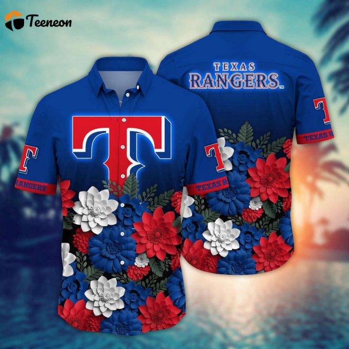 Mlb Texas Rangers Hawaiian Shirt Hawaiian Heatwave For Sport Fan 1