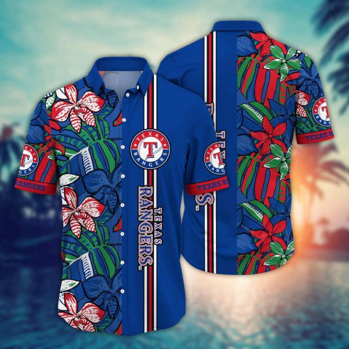 Mlb Texas Rangers Hawaiian Shirt Summer Swirl Gift For Fans 2