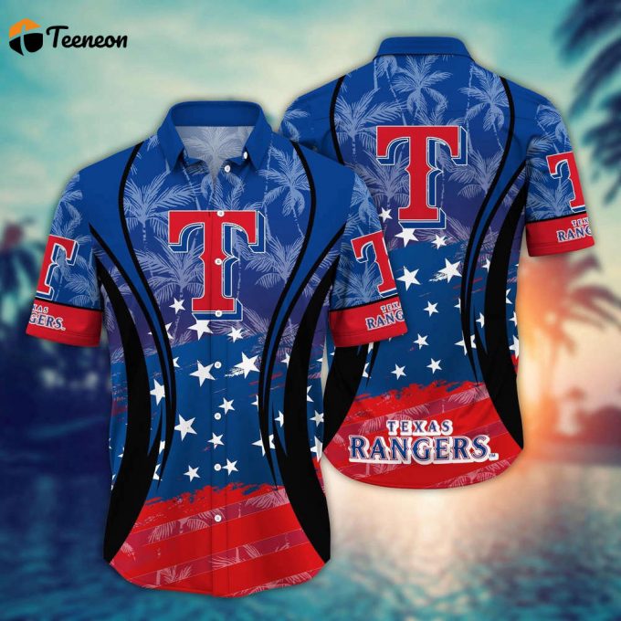 Mlb Texas Rangers Hawaiian Shirt Vibrant Aloha For Cool Fans 1