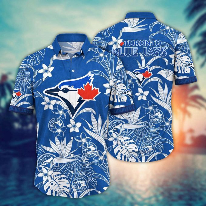 Mlb Toronto Blue Jays Hawaiian Shirt Breeze Through Summer Gift For Fans 2