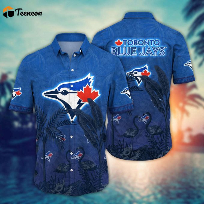 Mlb Toronto Blue Jays Hawaiian Shirt Chase The Sunset Gift For Fans 1