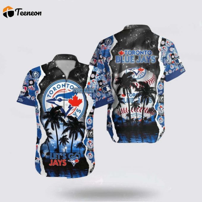 Mlb Toronto Blue Jays Hawaiian Shirt Free Your Spirit With Cool Coastal Fashion For Fans 1