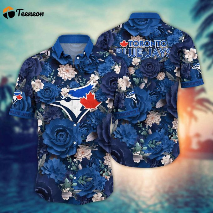 Mlb Toronto Blue Jays Hawaiian Shirt Home Run Style For Sport Fan 1