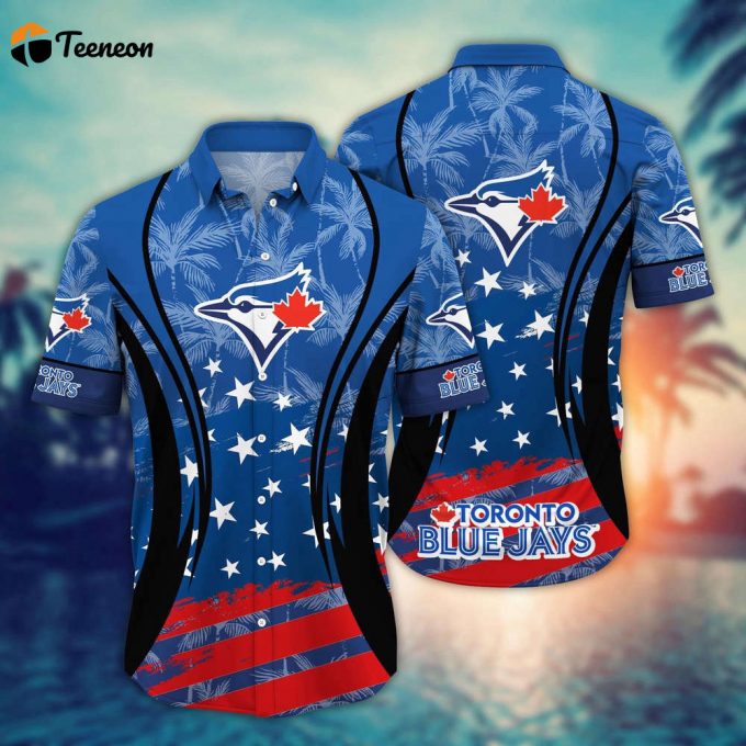 Mlb Toronto Blue Jays Hawaiian Shirt Vibrant Aloha For Cool Fans 1