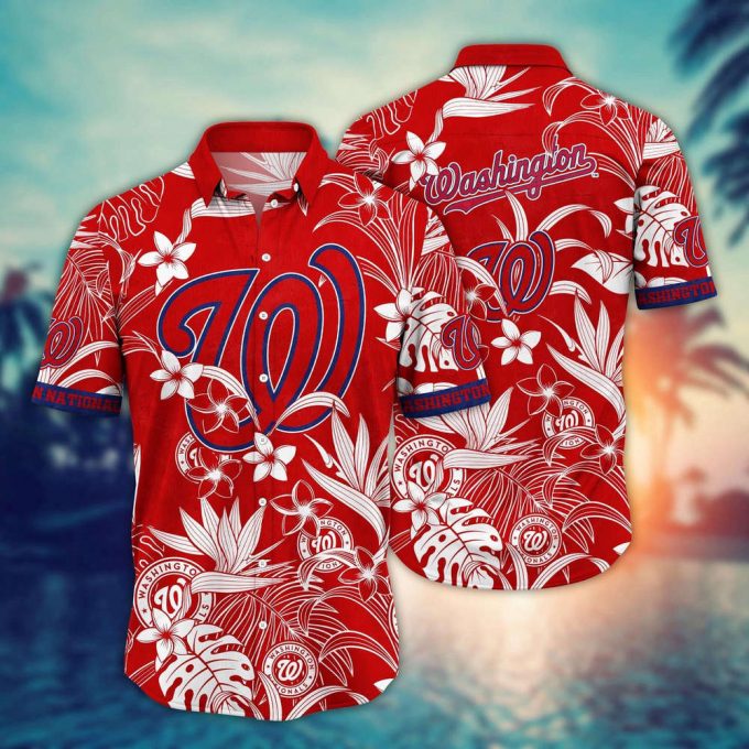 Mlb Washington Nationals Hawaiian Shirt Breeze Through Summer Gift For Fans 2