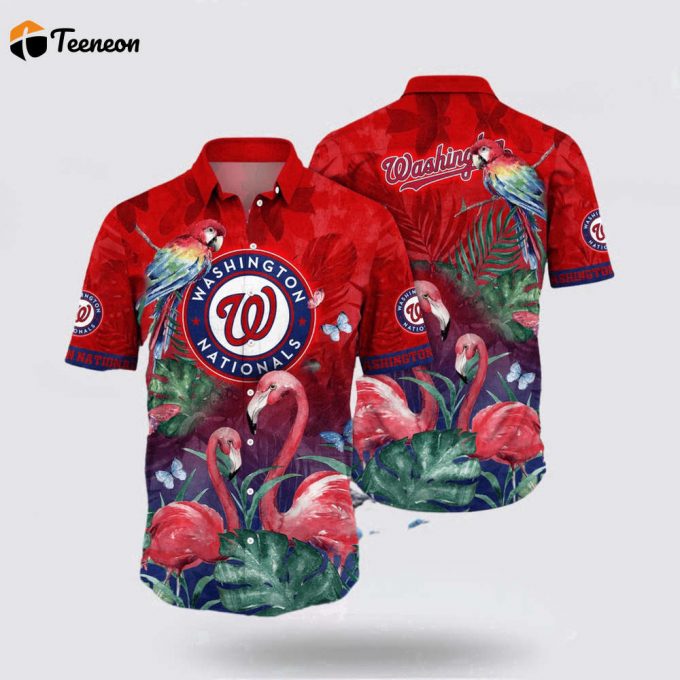 Mlb Washington Nationals Hawaiian Shirt Discover The Unique Essence Of Summer For Fans 1