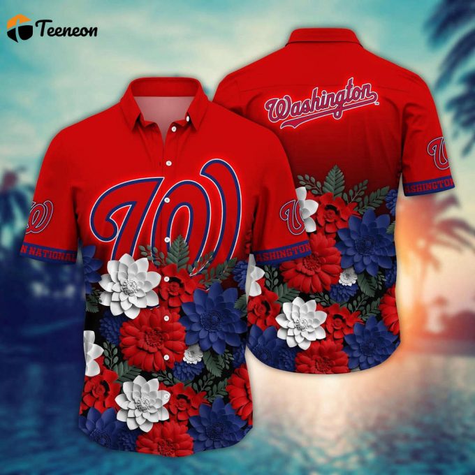 Mlb Washington Nationals Hawaiian Shirt Hawaiian Heatwave For Sport Fan 1