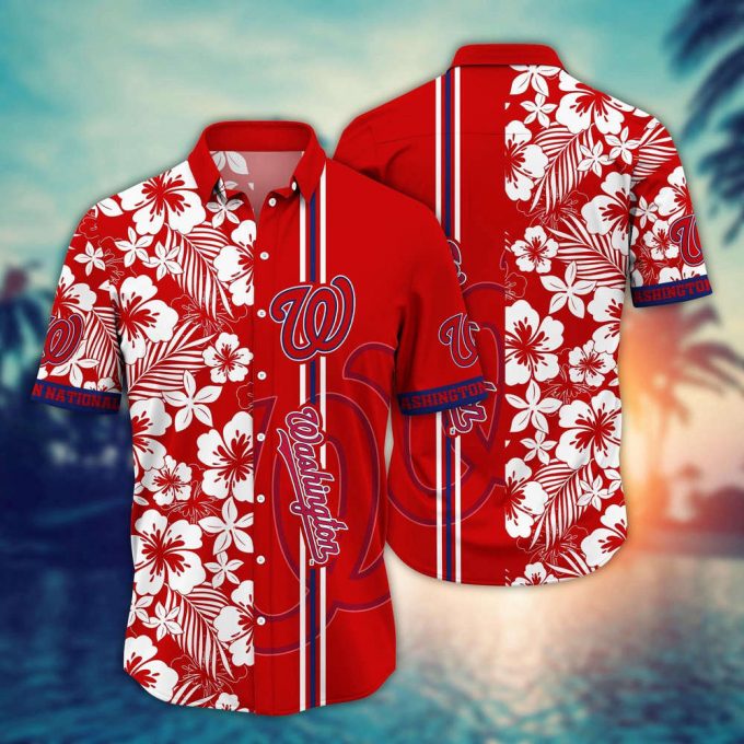 Mlb Washington Nationals Hawaiian Shirt Swing Into Summer For Sports Fans 2