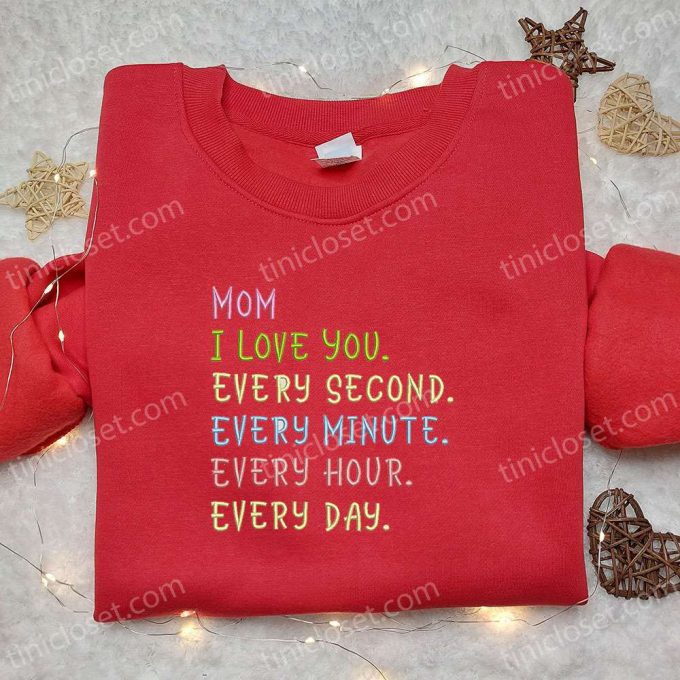 Show Mom Your Love With Embroidered Hoodies - Perfect Mother S Day Gift Ideas! 4