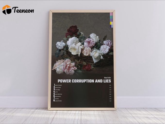 New Order - Power Corruption And Lies Album Cover Poster For Home Decor Gift 1