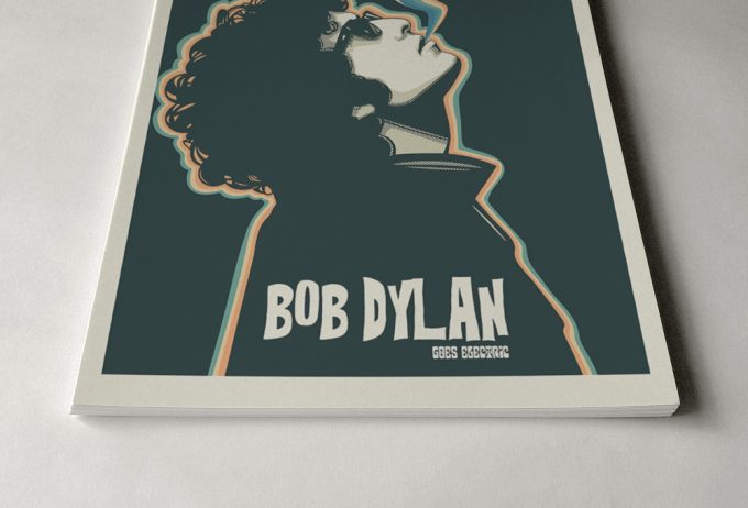 Newport Folk Festival Gig Poster For Home Decor Gift 1965 - Bob Dylan - Music Poster For Home Decor Gift 4