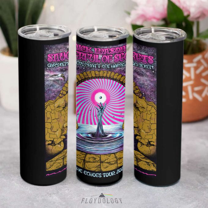 Nick Mason Sos Pink Floyd Poster For Home Decor Gift For Home Decor Gift Skinny Stainless Steel Pink Floyd Tumbler 2