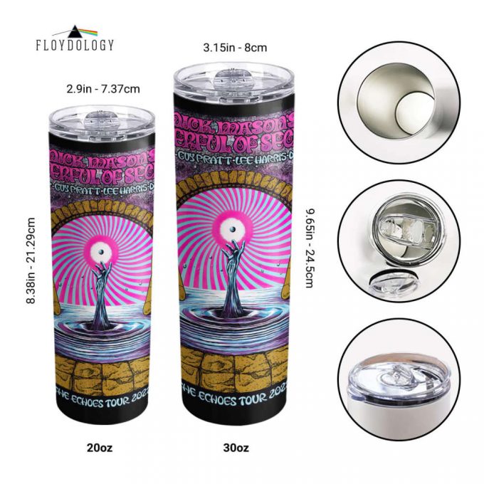 Nick Mason Sos Pink Floyd Poster For Home Decor Gift For Home Decor Gift Skinny Stainless Steel Pink Floyd Tumbler 5