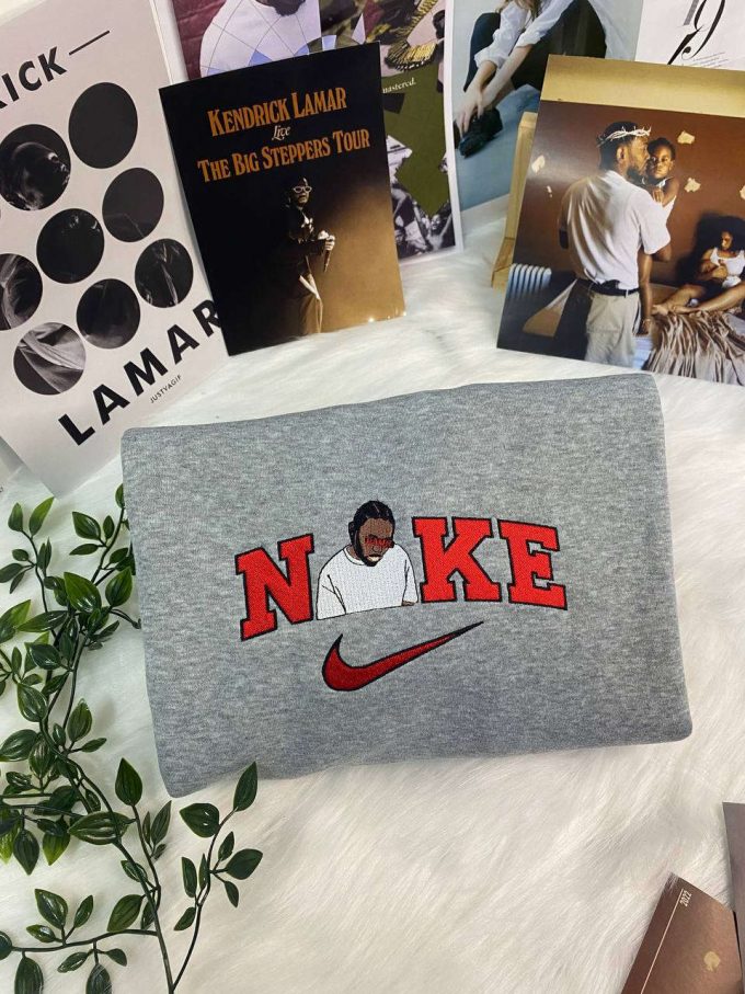 Kendrick Lamar Nike Embroidered Shirt: Stylish &Amp; Unique Gift For Men &Amp; Women, Gift For Men Women 2