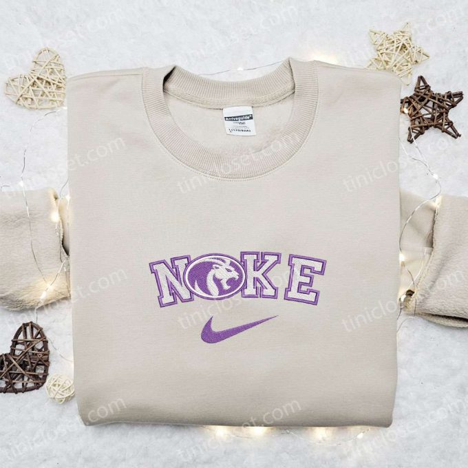 North Alabama Lions X Nike Embroidered Shirt &Amp; Ncaa Sports Hoodie - Perfect Gift Idea 4