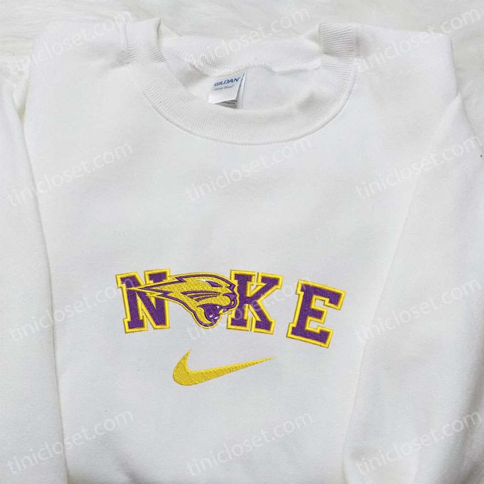 Shop Northern Iowa Panthers X Nike Embroidered Shirt &Amp; Ncaa Sports Hoodie - Perfect Gift Idea! 2