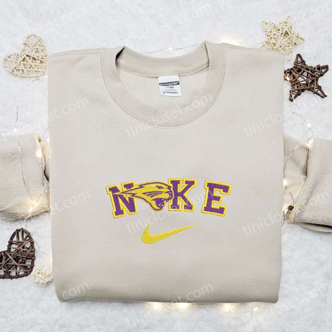 Shop Northern Iowa Panthers X Nike Embroidered Shirt &Amp; Ncaa Sports Hoodie - Perfect Gift Idea! 4