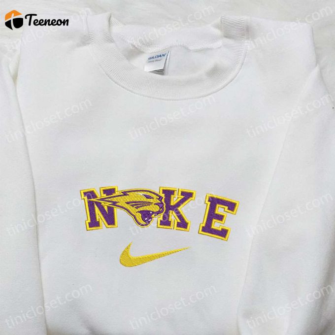 Shop Northern Iowa Panthers X Nike Embroidered Shirt &Amp;Amp; Ncaa Sports Hoodie - Perfect Gift Idea! 1