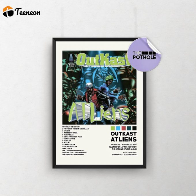 Outkast Poster For Home Decor Gifts / Atliens Poster For Home Decor Gift 1