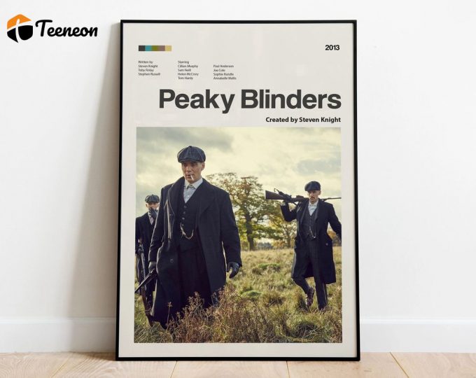 Peaky Blinders British Crime Drama Tv Series Thomas Shelby Minimalist Poster For Home Decor Gift 1