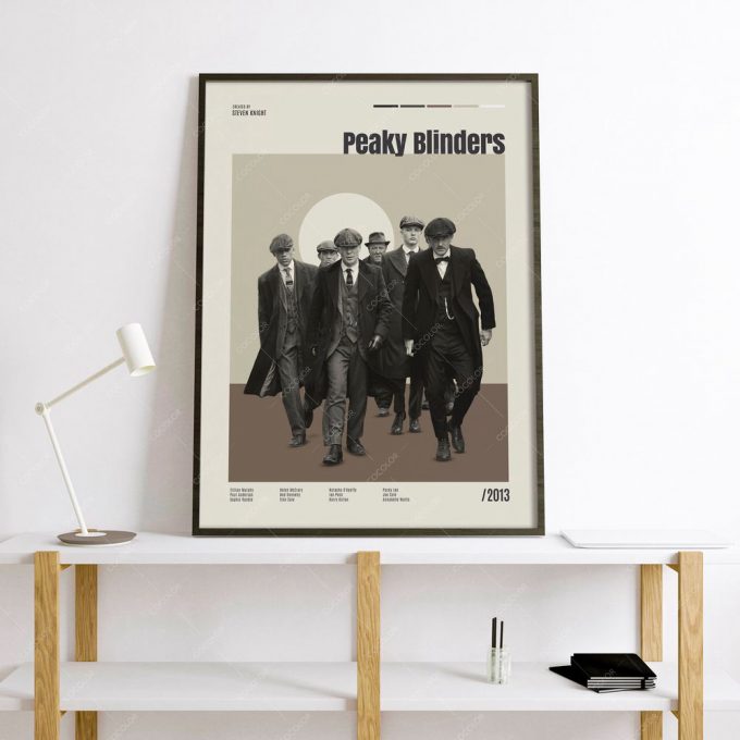 Peaky Blinders, Cillian Murphy, Vintage Movie Poster For Home Decor Gift 2