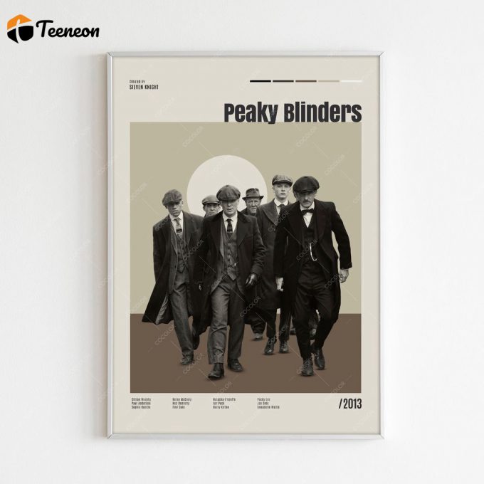 Peaky Blinders, Cillian Murphy, Vintage Movie Poster For Home Decor Gift 1