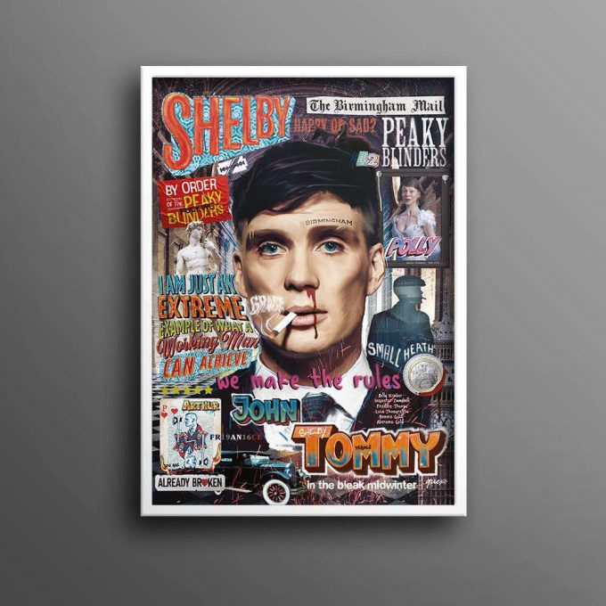 Peaky Blinders Poster For Home Decor Gift, Thomas Shelby Poster For Home Decor Gift 3