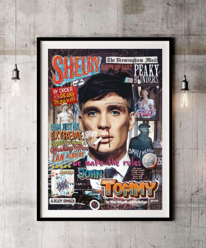 Peaky Blinders Poster For Home Decor Gift, Thomas Shelby Poster For Home Decor Gift 7