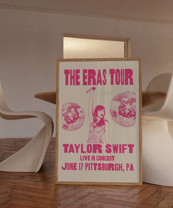 Pink Eras Tour Poster For Home Decor Gift 2